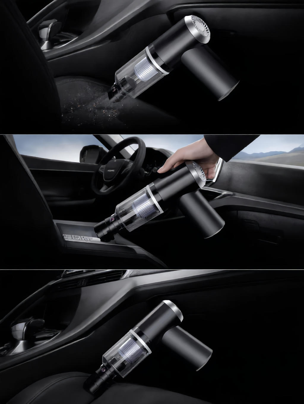 ASPIRADORA MANUAL MANO AUTOS PORTATIL